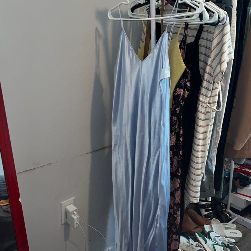 Banana Republic satin slip dress NWT